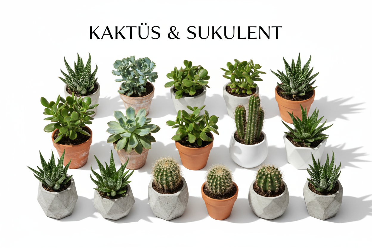 Sukulent & Kaktüs | Minimalist ve Bakımı Kolay Bitkiler